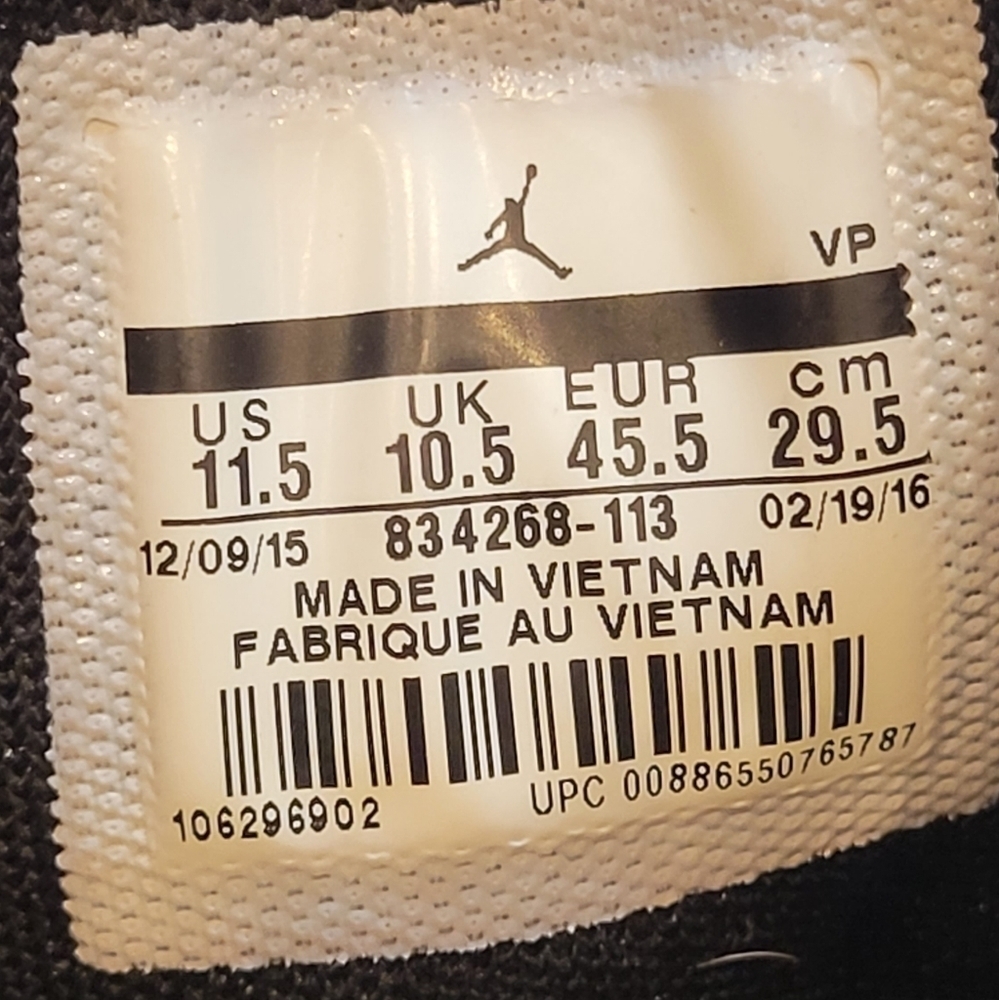 Jordan Ultra Fly ‘Metallic Copper Coin’ 834268-113 Men's Size 11.5 - Picture 4 of 6